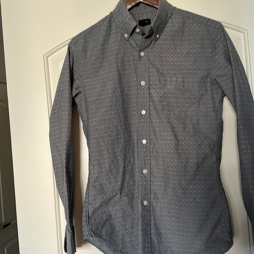 J Crew Gray Men’s Long Sleeve Shirt - S